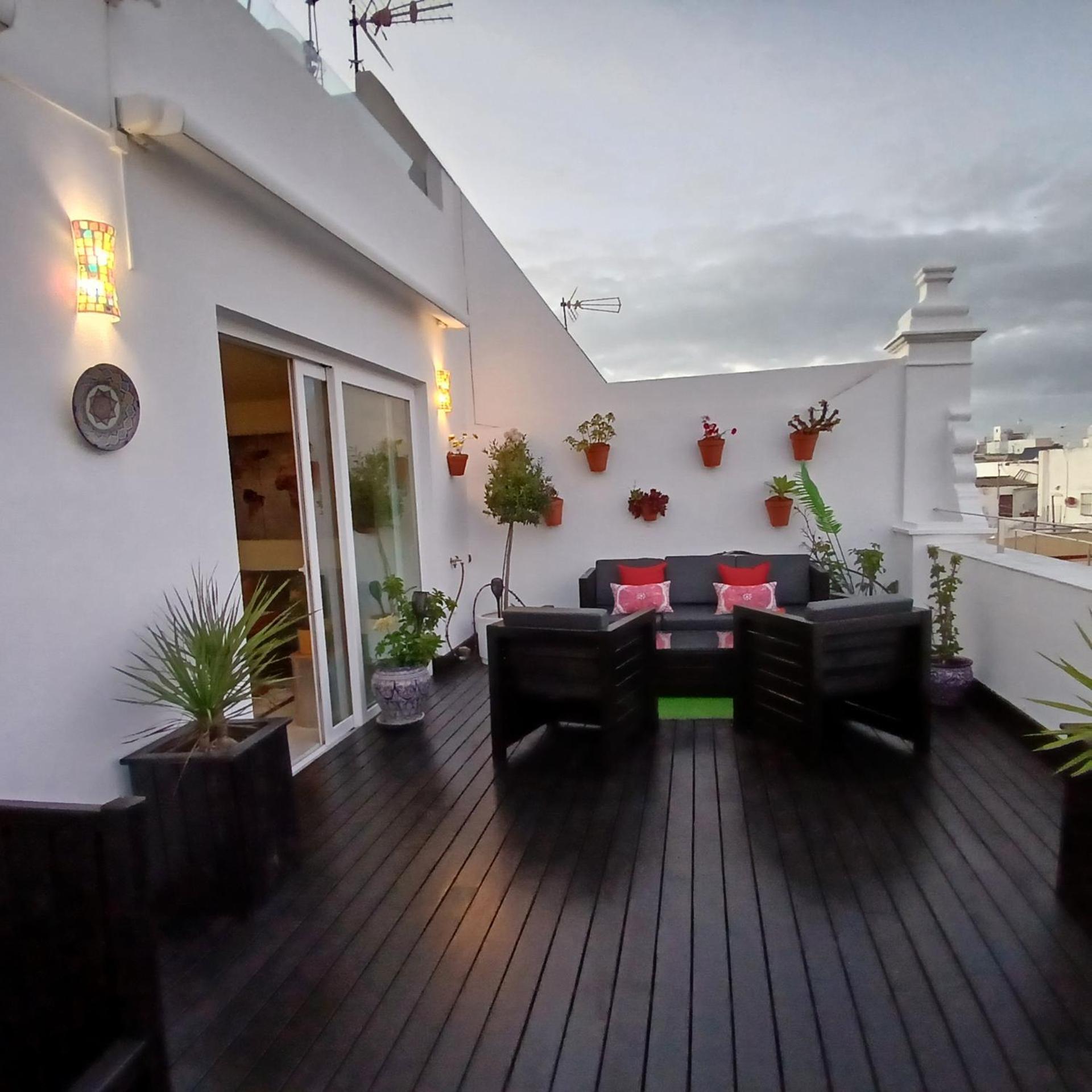 ***** Attic With Impressive Views And Jacuzzi Apartment Cadiz Exterior photo