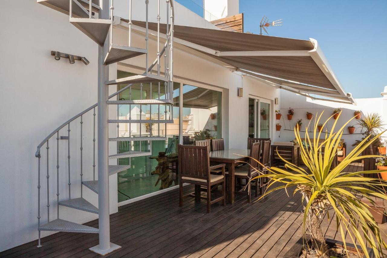 ***** Attic With Impressive Views And Jacuzzi Apartment Cadiz Exterior photo