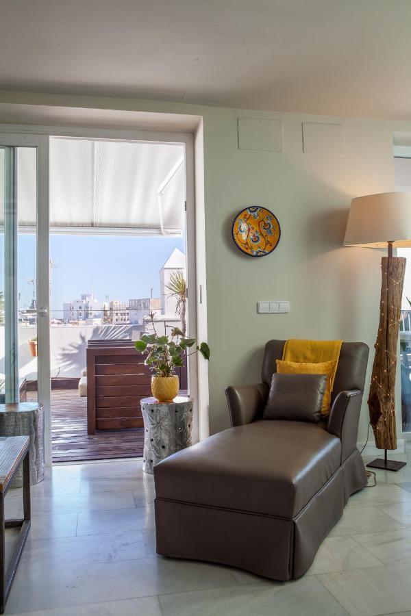 ***** Attic With Impressive Views And Jacuzzi Apartment Cadiz Exterior photo
